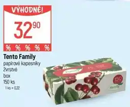 Globus Tento Family papírové kapesníky 2vrstvé nabídka