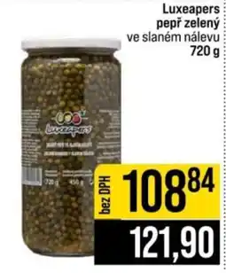 Jip Luxepers pepř zelený ve slaném nálevu nabídka