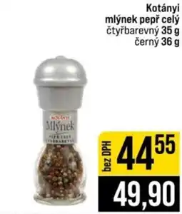 Jip Kotányi mlýnek pepř celý čtyřbarevný nabídka