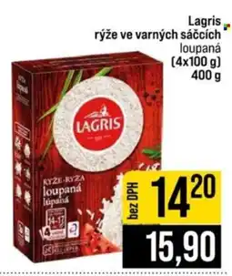 Jip Lagris rýže ve varných sáčcích loupaná nabídka