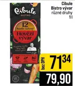 Jip Cibule Bistro vývar nabídka