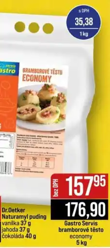 Jip Gastro Servis bramborové těsto economy nabídka