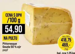 Jip Pittoresque Gouda 50 % sýr pepř nabídka