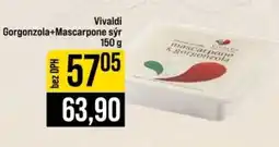 Jip Vivaldi gorgonzola+mascarpone sýr nabídka