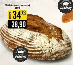 Jip Pekárny chléb kváskový vesnický nabídka