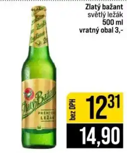 Jip Zlatý bažant světlý ležák nabídka
