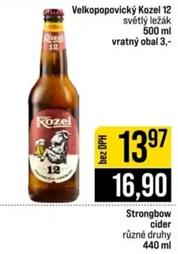 Jip Velkopopovický Kozel 12 nabídka