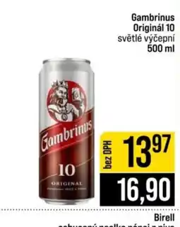 Jip Gambrinus Original 10 nabídka