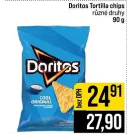Jip Doritos Tortilla chips různé druhy nabídka