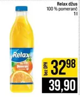 Jip Relax džus 100 % pomeranč nabídka