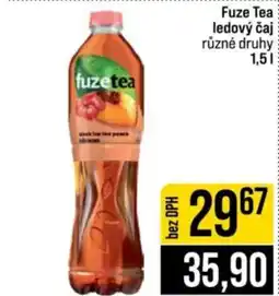 Jip fuze tea ledový čaj nabídka
