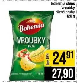 Jip Bohemia vroubky pizza nabídka