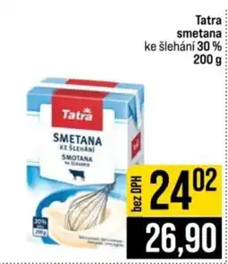 Jip Tatra smetana ke šlehání 30 % nabídka