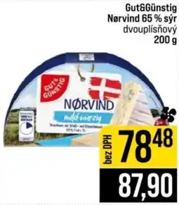 Jip Nørvind sýr dvouplišňový nabídka