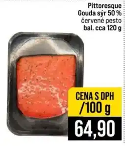 Jip Pittoresque Gouda sýr 50 % červené pesto nabídka