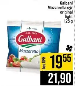 Jip Galbani mozzarella sýr original light nabídka