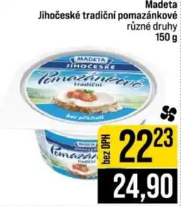 Jip Madeta jihoceske pomazankove nabídka