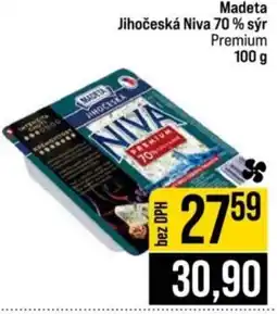 Jip Madeta Jihočeská Niva 70 % sýr nabídka