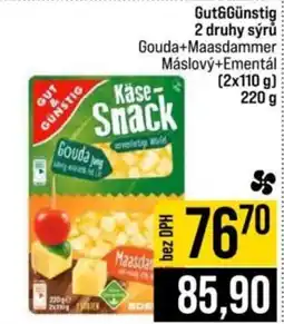 Jip Gut&Günstig Käse-Snack nabídka
