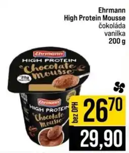Jip Ehrmann high protein mousse čokoláda vanilka nabídka