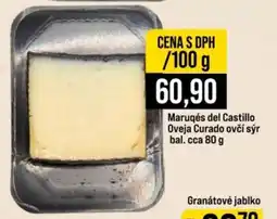 Jip Maruqés del Castillo Oveja Curado ovčí sýr nabídka