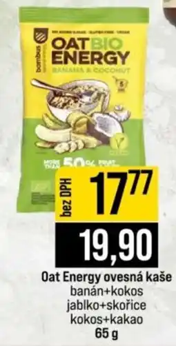 Jip Oat Energy ovesná kaše banán+kokos nabídka
