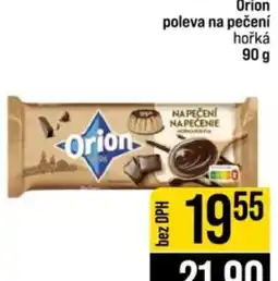 Jip Orion poleva na pečení hořká nabídka
