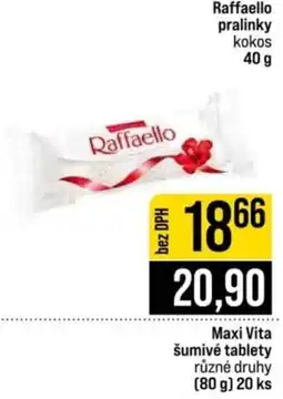Jip Raffaello pralinky kokos nabídka