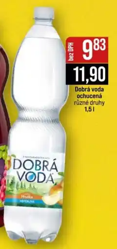 Jip Dobrá voda ochucena nabídka