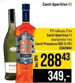 Jip Canti Aperitivo nabídka