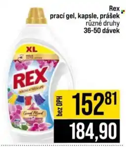 Jip Rex prací gel, kapsle, prášek nabídka