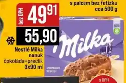Jip Nestlé Milka nanuk nabídka