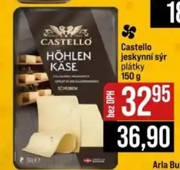 Jip Castello jeskynní sýr plátky nabídka