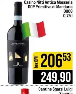 Jip Casino Nitti Antica Masseria nabídka