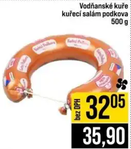 Jip Vodnanske kure Kuřecí salám podkova nabídka