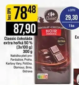 Jip Classic čokoláda extra hořká 50 % nabídka