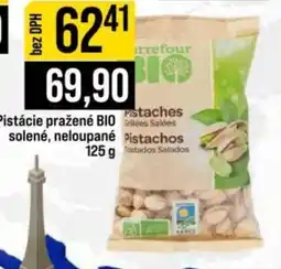 Jip Carrefour pistacie prazené bio nabídka
