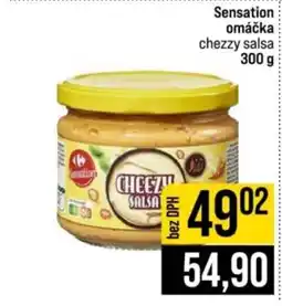 Jip Carrefour sensation omáčka chezzy salsa nabídka