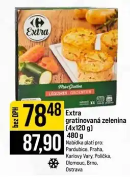 Jip Extra gratinovaná zelenina nabídka