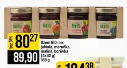 Jip Carrefour BIO džem mix nabídka