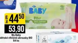 Jip My baby dětské vlhčené ubrousky bio nabídka