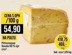 Jip Pittoresque Gouda 50 % sýr pepř nabídka