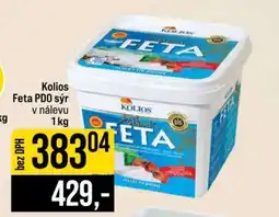 Jip Kolios Feta PDO sýr nabídka