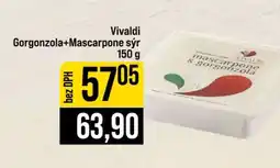 Jip Vivaldi Gorgonzola +Mascarpone sýr nabídka