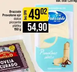 Jip Brazzale Provolone sýr dolce piccante plátky 150 g nabídka