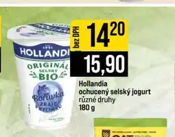 Jip Hollandia ochucený selský jogurt nabídka