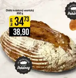 Jip Chléb kváskový vesnický nabídka