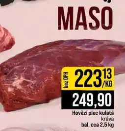 Jip Hovězí plec kulatá kráva nabídka