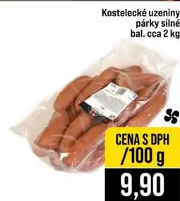 Jip Kostelecké uzeniny párky silné nabídka