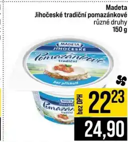 Jip Madeta Jihočeské tradiční pomazánkové nabídka